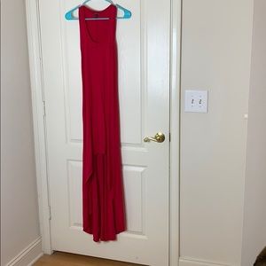 High low maxi dress